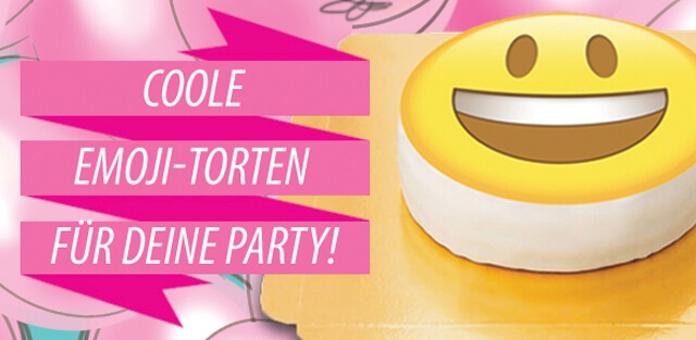 Smiley- & Emoji-Torten online bestellen