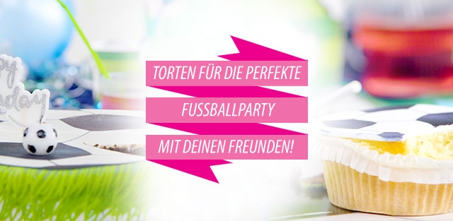 Fussball-Torten bestellen