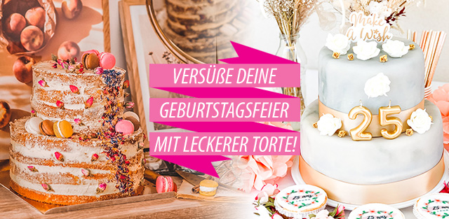 Torte zum Geburtstag bestellen