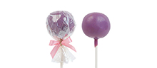 Schoko Cake-Pop Lila