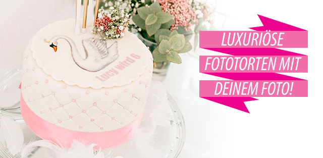 Fototorte Deluxe online zu bestellen