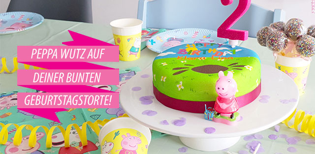Peppa Wutz auf Torten