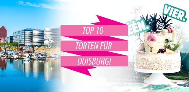 Torten nach Duisburg bestellen!