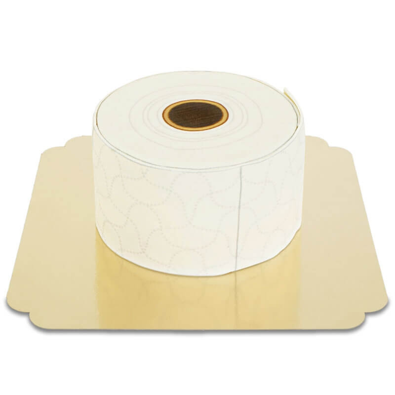 Toilettenpapier-Torte - doppelte Höhe 🍰