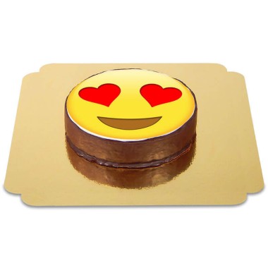 Emoticon Sachertorte Verliebt