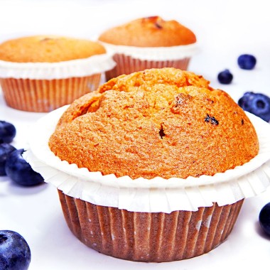 Blaubeer-Muffins, 9 Stück