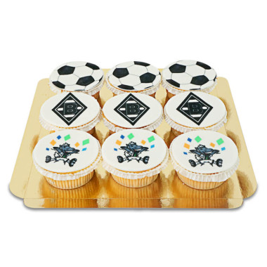 Borussia Mönchengladbach Cupcakes Mix (9 Stück)