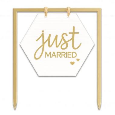 Cake Topper Just Married