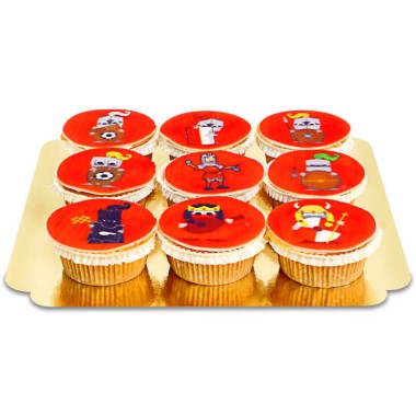 1. FC Union Berlin - Ritter Keule & seine Knirpse Cupcakes (9 Stück)