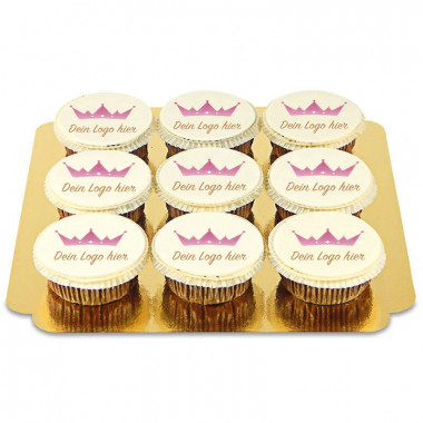 Logo-Cupcakes (9 Stück)