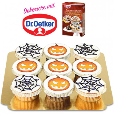 Dr. Oetker Halloween-Cupcakes, 9 Stück