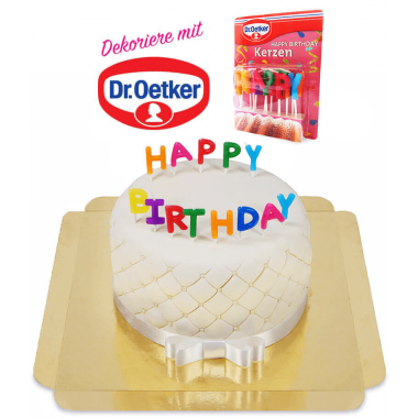 Dr.Oetker Happy Birthday Deluxe - verschiedene Farben