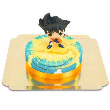 Son Goku von Dragon Ball auf Überschallwolke-Torte