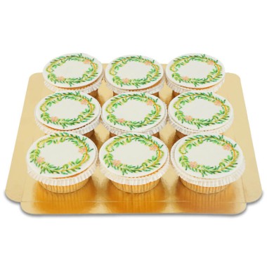 Eukalyptus Cupcakes (9 Stück)