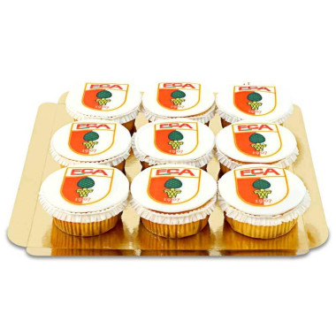 FC Augsburg Cupcakes (9 Stück)