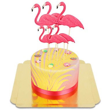 Flamingo-Torte Deluxe