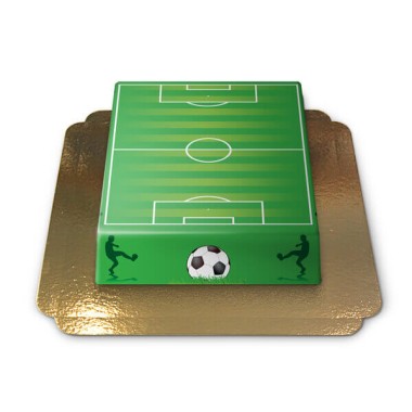 Fußballfeld-Torte