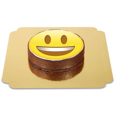 Emoticon Sachertorte Glücklich