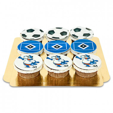 HSV Cupcakes - Mix (9 Stück)