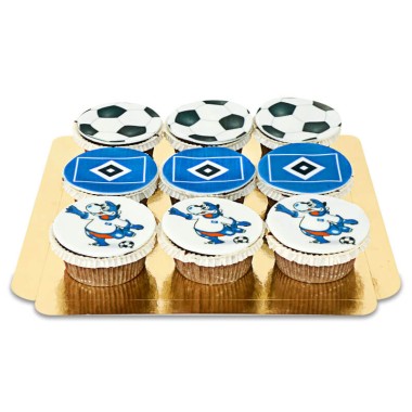 HSV Cupcakes - Mix (9 Stück)