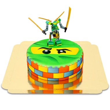 Ninjago Lloyd auf Ninja-Torte