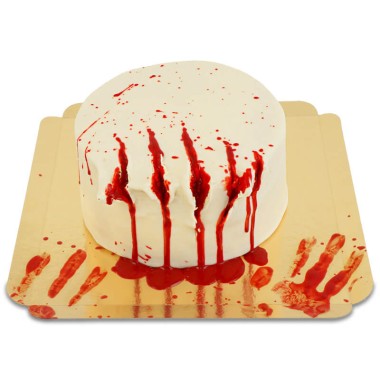 Blutige Halloween Torte
