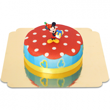 Micky Maus auf Party-Torte