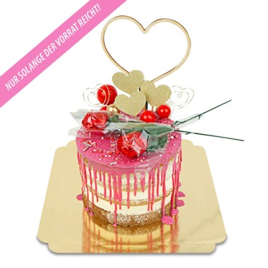 Valentinstag Naked Cake