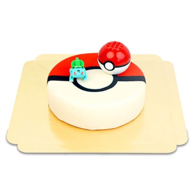 Pokémon®-Figur auf Spielball-Torte