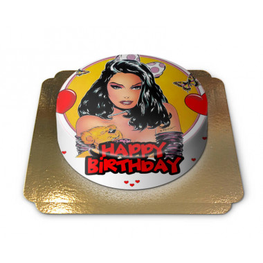 Sexy Happy Birthday Torte
