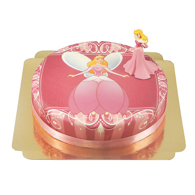Prinzessin-Torte mit Aurora Figur - 26cm