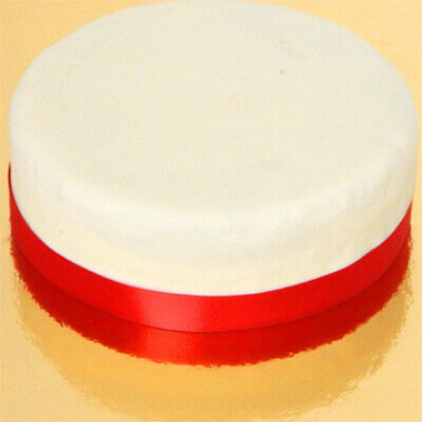 Schmales Tortenband, Rot