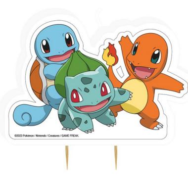 Pokemon Kuchenkerze