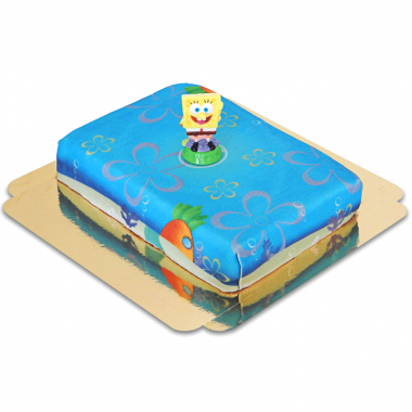 Spongebob auf Meeres-Torte