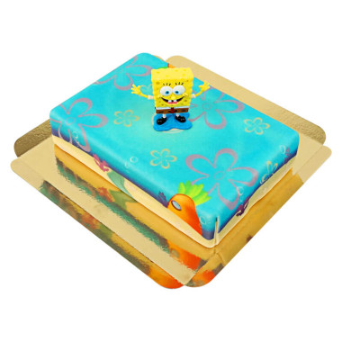 Spongebob auf Meeres-Torte