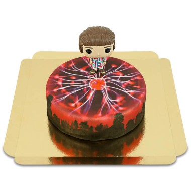 Stranger Things-Figur auf Phänomen-Torte