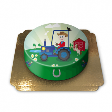 Traktor Kinder-Torte