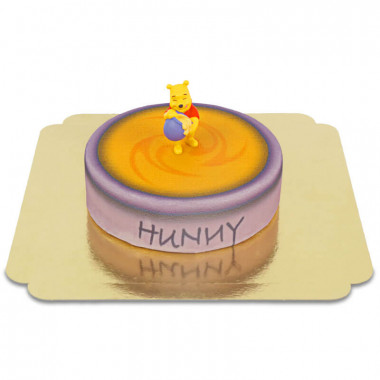 Winnie Puuh auf Honigtopf-Torte