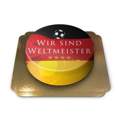 WIR SIND WELTMEISTER Torte