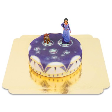 Wish® Asha und Valentino auf Wünsche-Torte