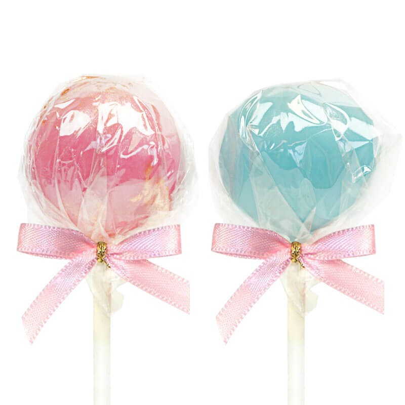 Cake-Pops mit bunter Glasur