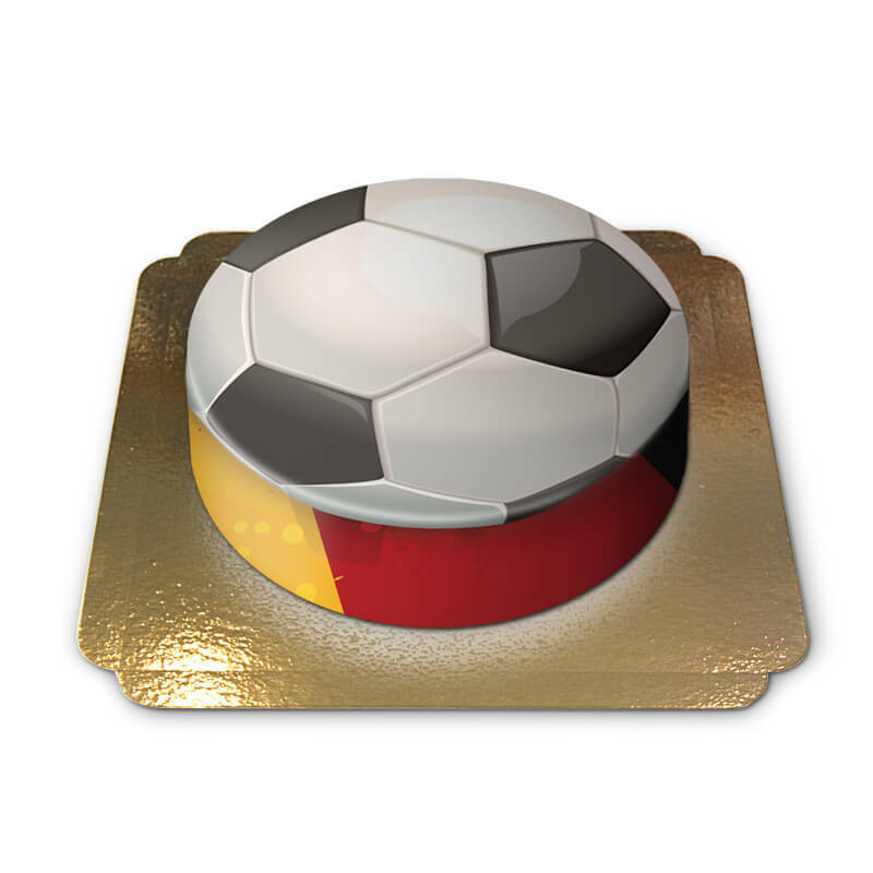 Deutschland-Fußballtorte