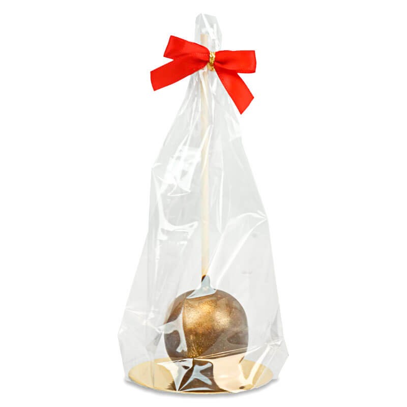 Goldene Deluxe-Cake-Pops - Weihnachtsedition