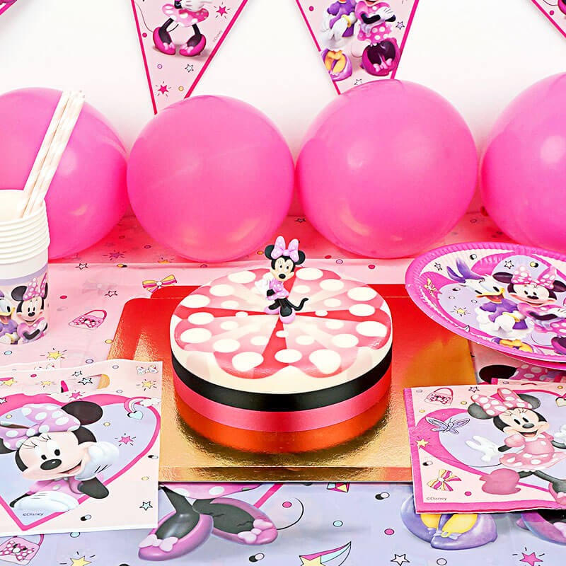 Minnie Maus Partyset - inkl. Torte