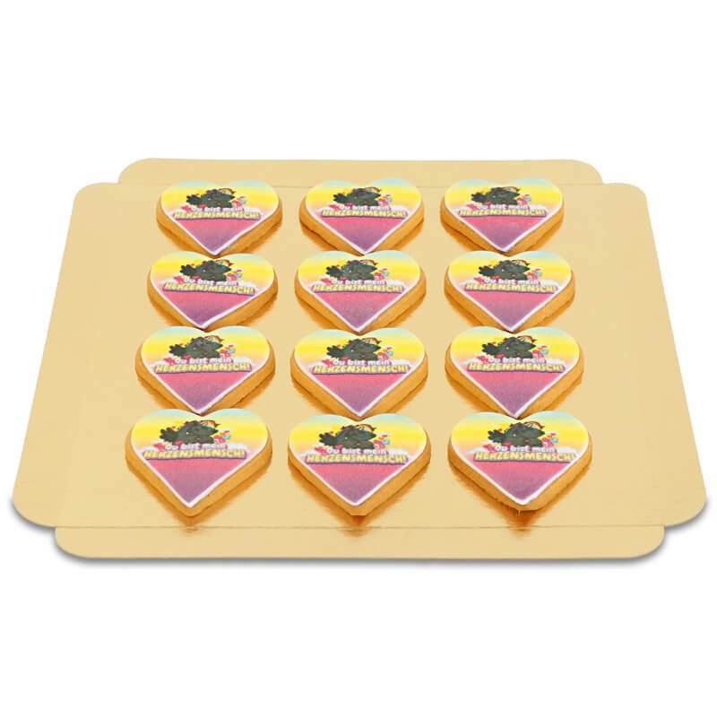 Pummeleinhorn Herzensmensch Kekse (12 Stück)