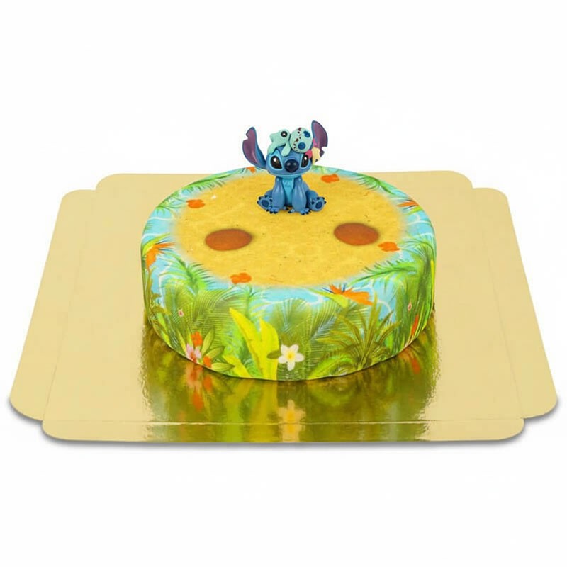 Stitch® auf Tropenstrand-Torte