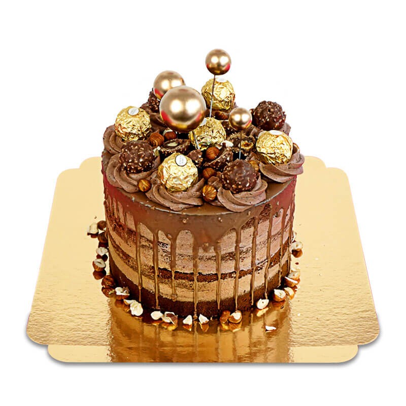 Torte mit Rocher® Pralinen