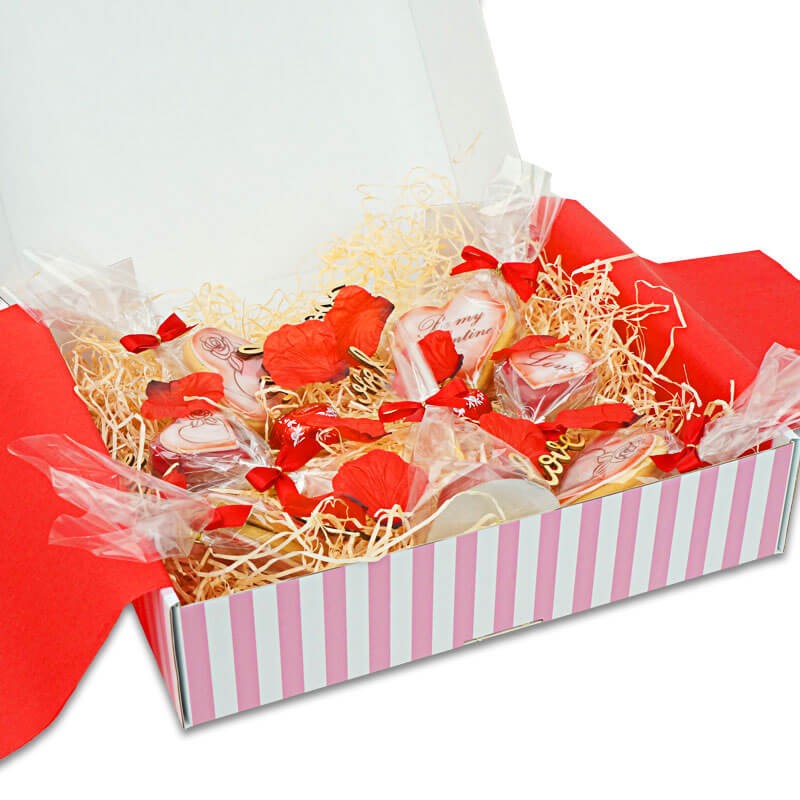 Valentinstagsgeschenkbox - Rot 🍰