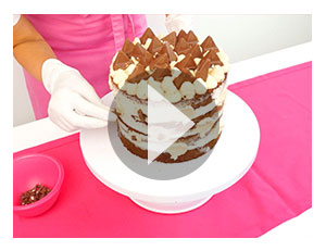 Deine Torte mit Torte mit TOBLERONE® Schokolade!