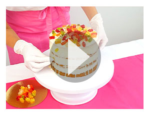 Deine Torte mit HARIBO® Goldbären!